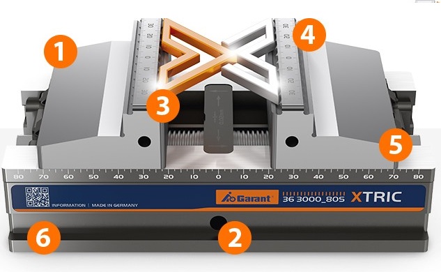 【Video】Garant XTRIC central vice五轴中心虎钳
